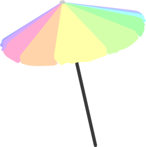 Beach Umbrella Clip Art at Clker