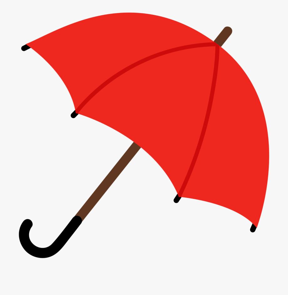 Red Umbrella Clipart