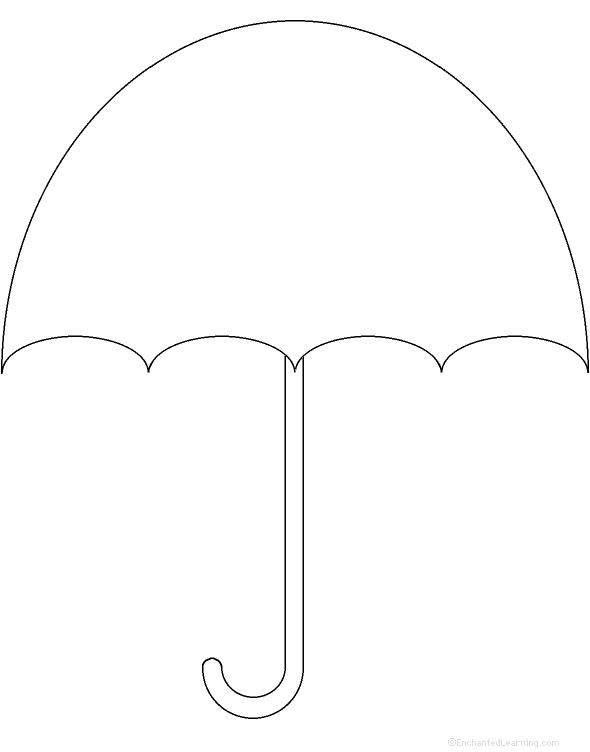 Free Umbrella Outline, Download Free Clip Art, Free Clip Art