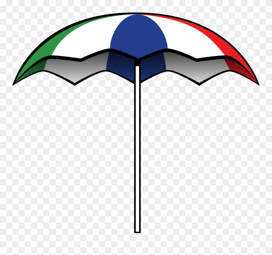 Summer Umbrella Clipart, Vector Clip Art Online, Royalty