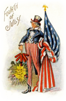 Vintage Uncle Sam patriotic