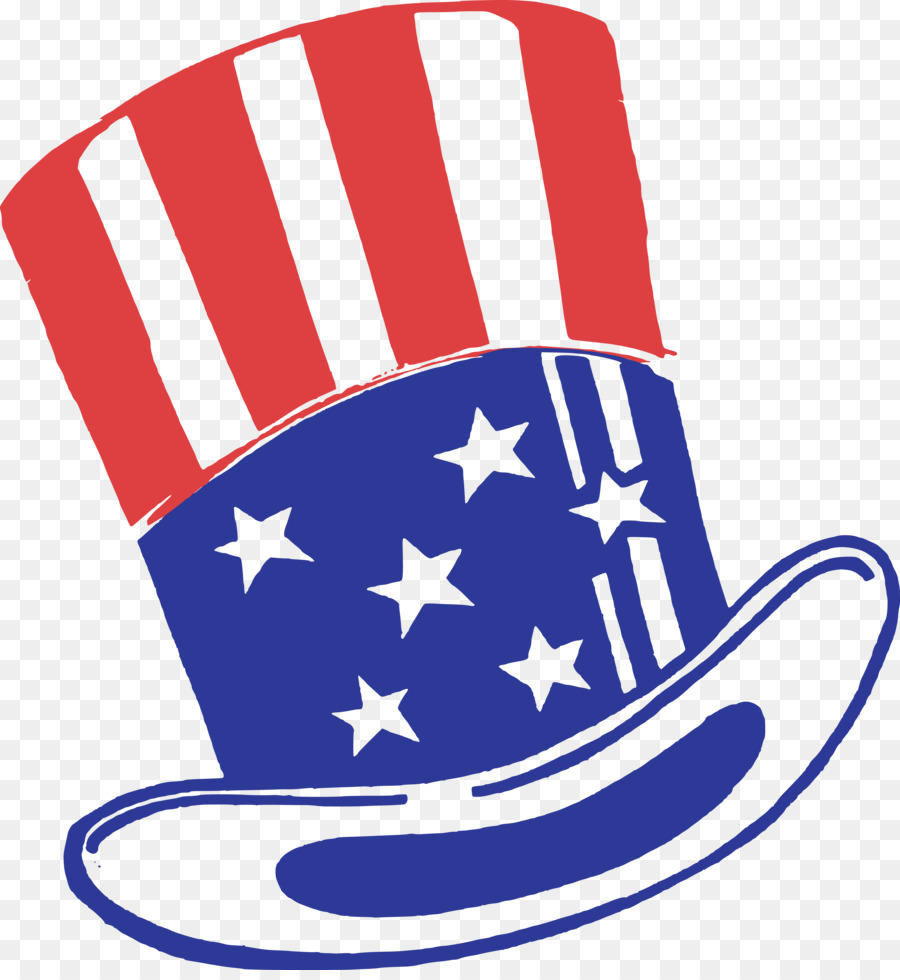 Uncle Sam Hat Background clipart