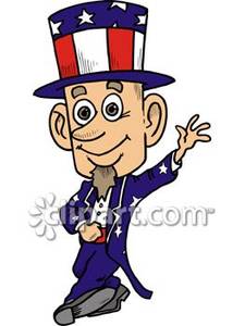 A Cartoon Uncle Sam