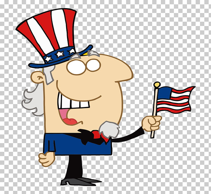 United States Uncle Sam , Cartoon painted older Americans