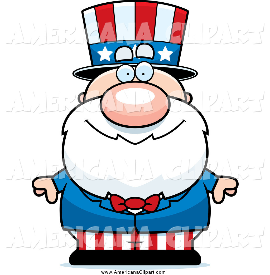 Americana vector cartoon.