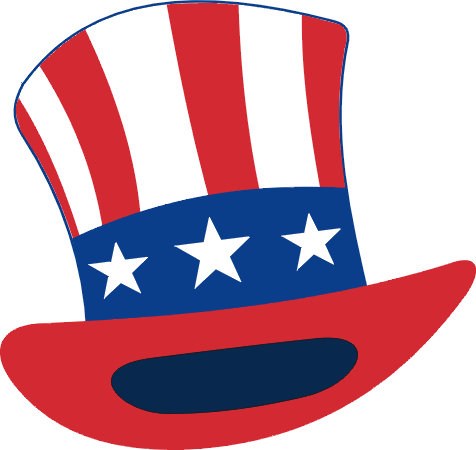 Uncle Sam Hat Clip Art