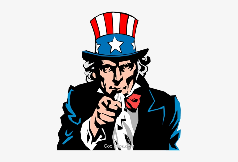 uncle sam clipart vector