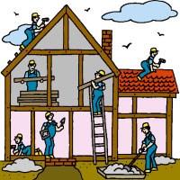 House Construction Clipart