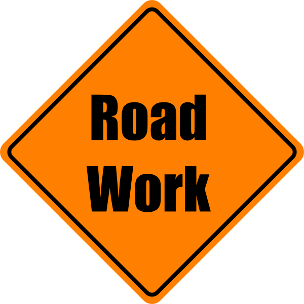 Road construction clipart clipart images gallery for free