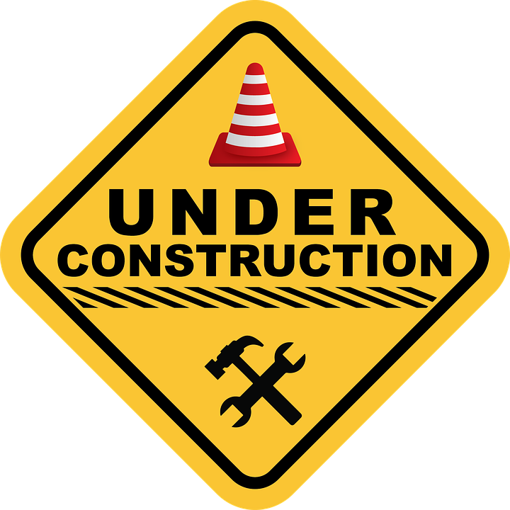 Construction sign clipart.