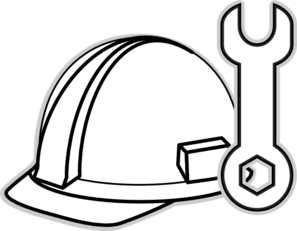 Free Construction Clipart Black And White, Download Free