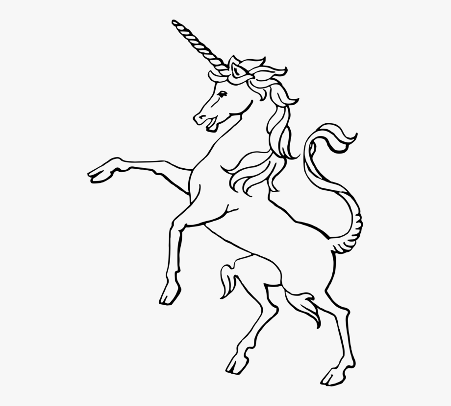 Clipart unicorn black and white pictures on Cliparts Pub