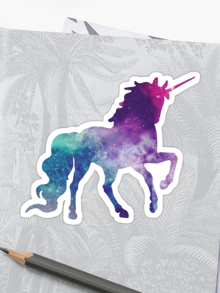 Galaxy unicorn emoji.