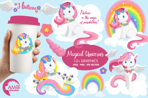 Magical Unicorn Clipart