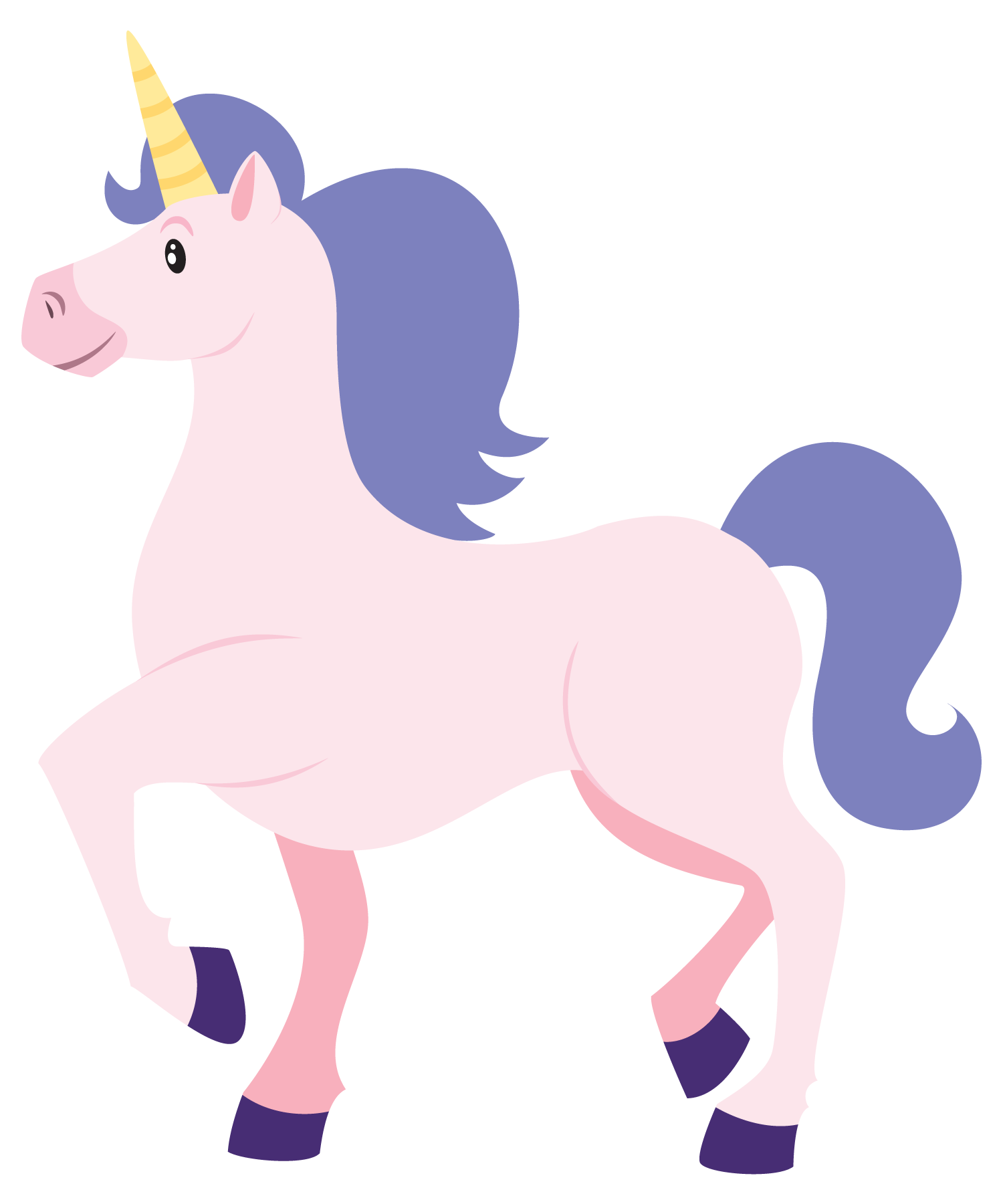 Clip art unicorn.