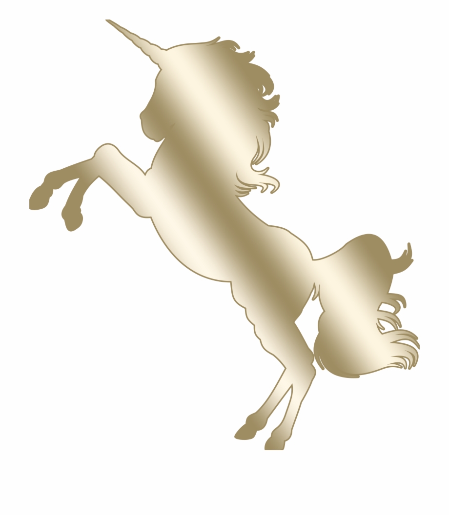 Gold Unicorn Png
