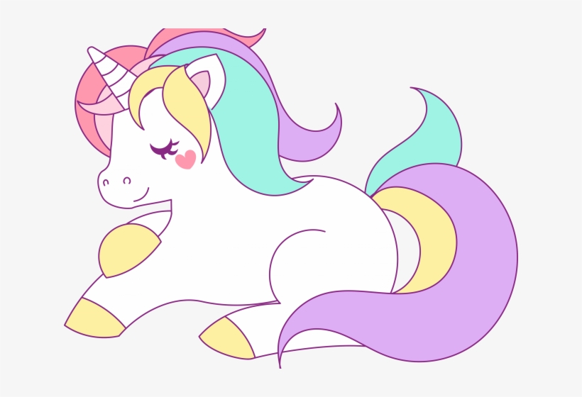 unicorn clipart png pastel