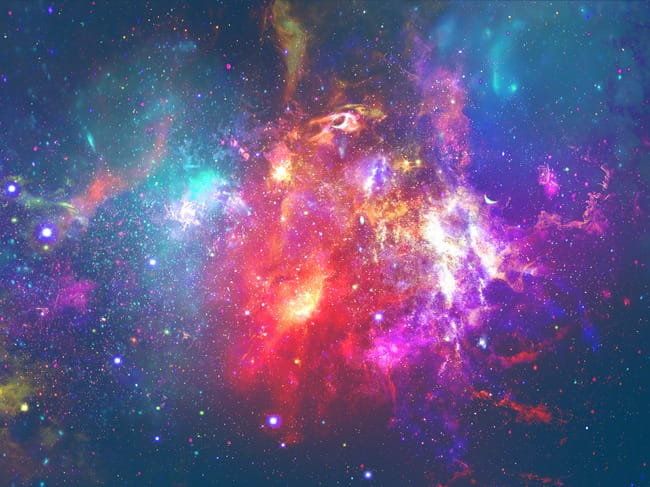 Cosmic starry background PNG clipart