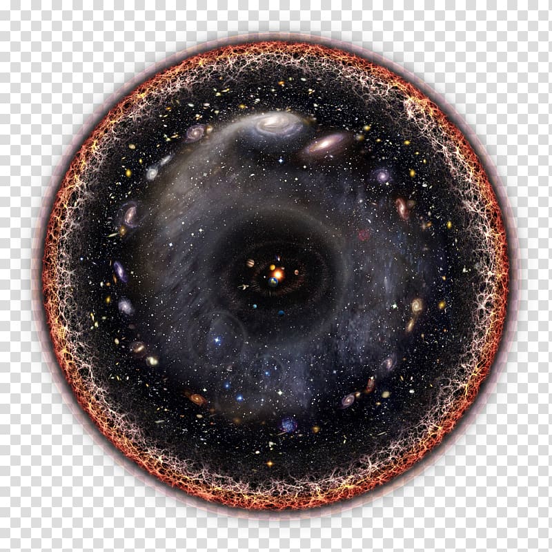 Observable universe galaxy.