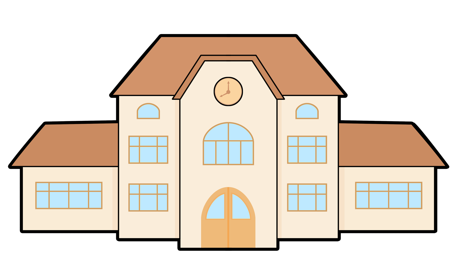 Schoolhouse clipart university.