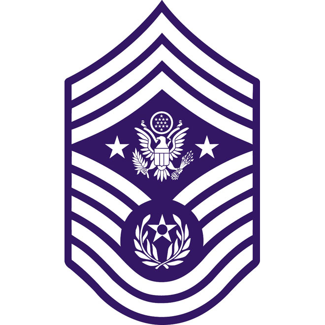 Military insignia Command Chief Master Sergeant