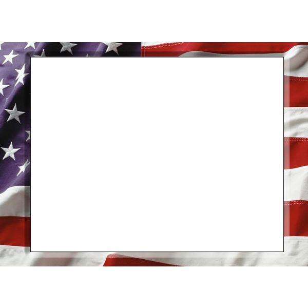 American flag clip.