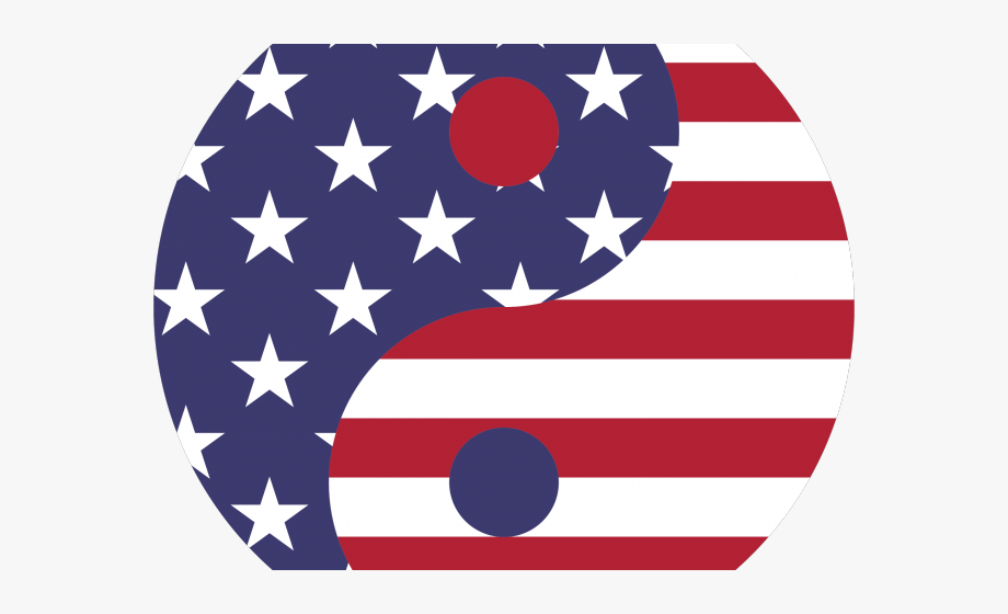 Illusion Clipart American Flag
