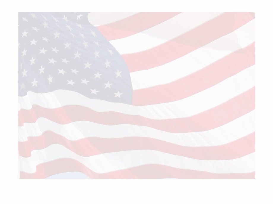 Transparent american flag.
