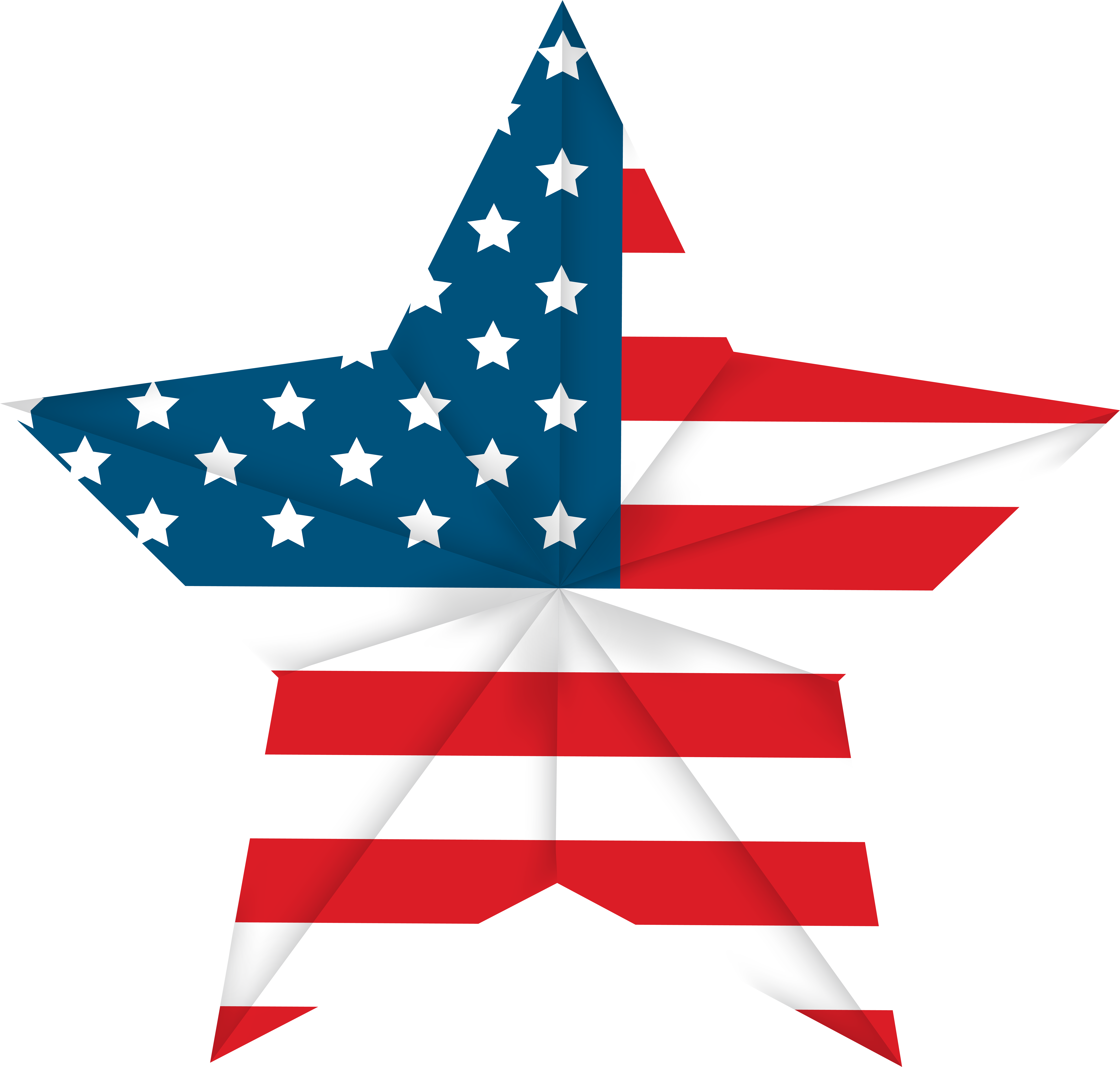 Usa Star Flag Png Clip Art Imageu