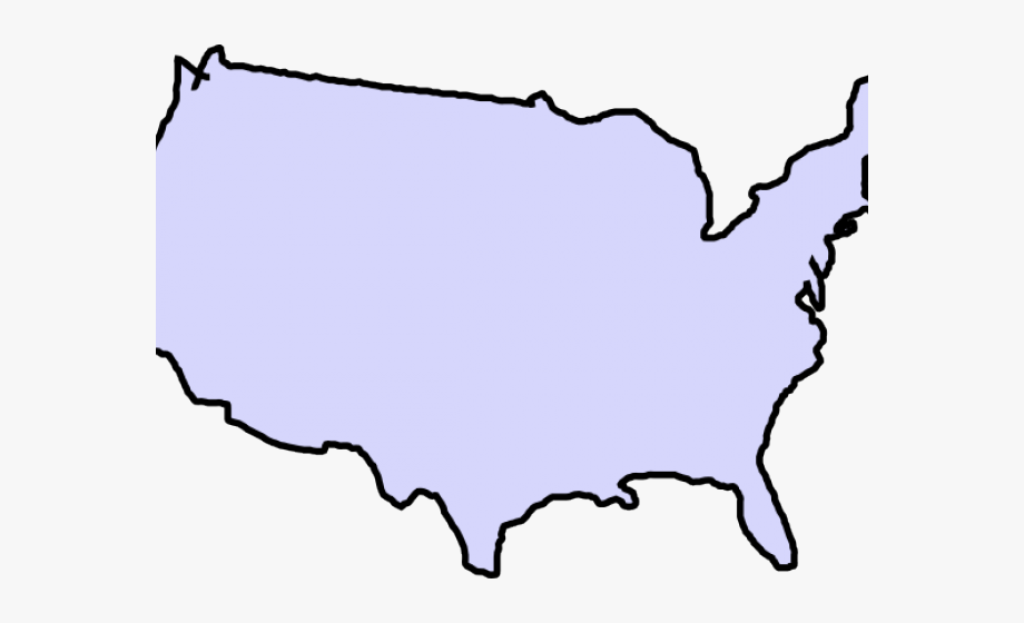 United States Map Clipart