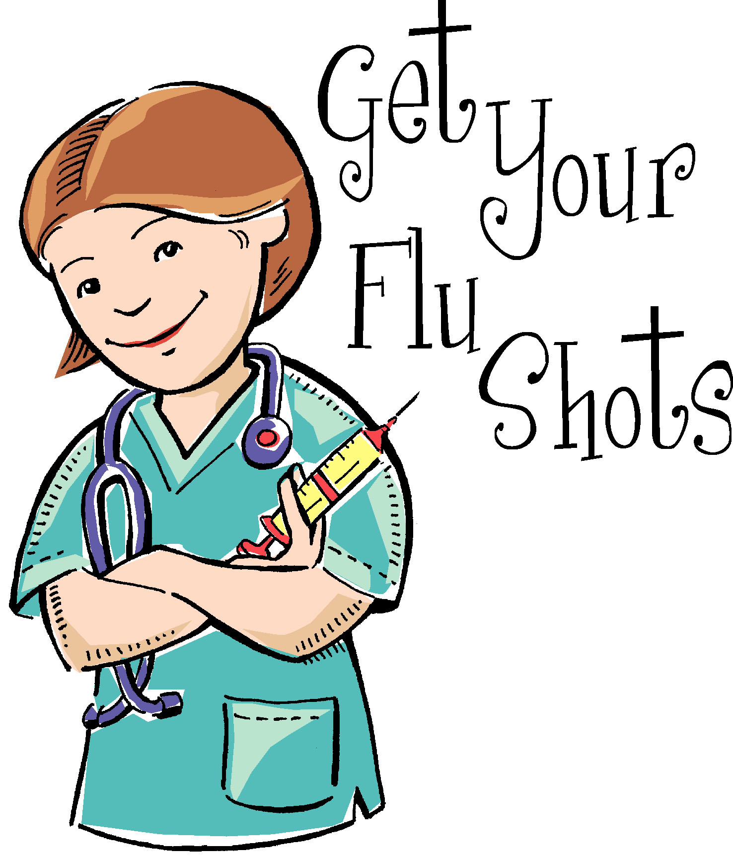 Flu shots are.