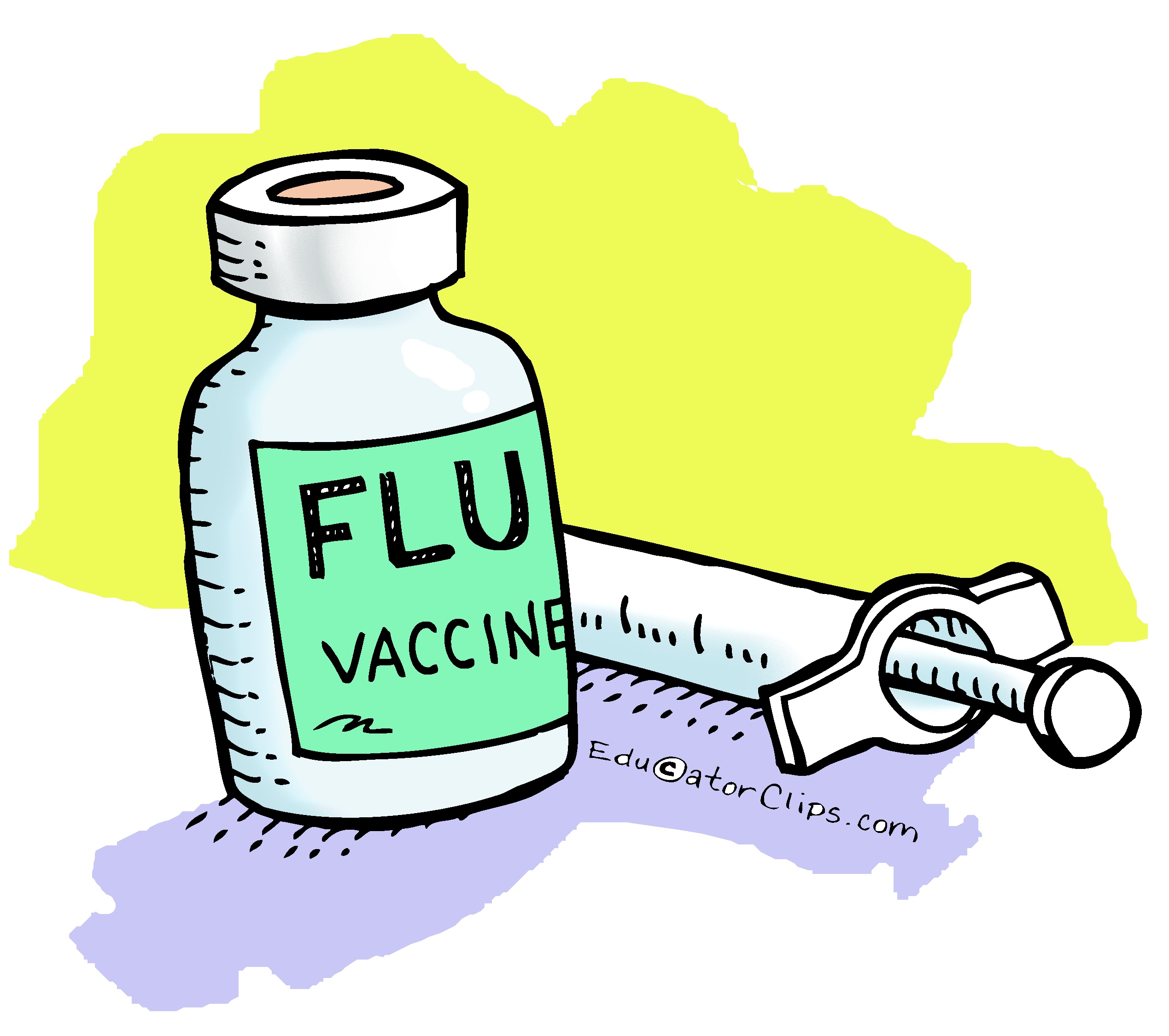 Flu vaccine clip.
