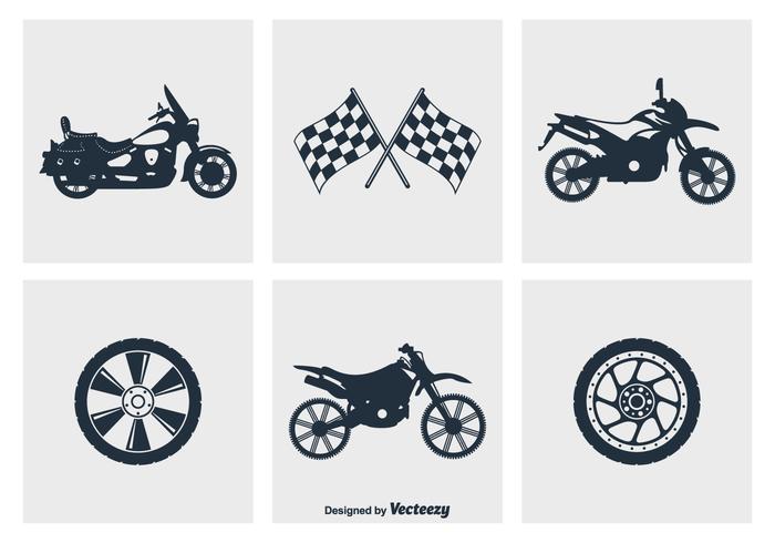vector clipart free motorcycle