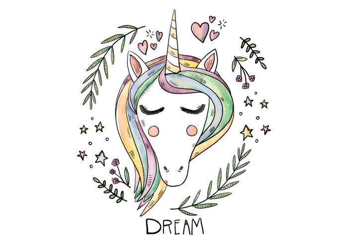Unicorn illustration download.