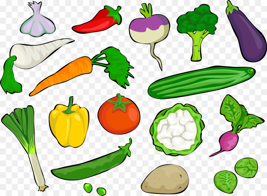 Vegetables Cartoon clipart