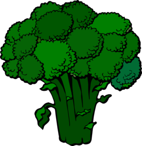 Dark broccoli clip.