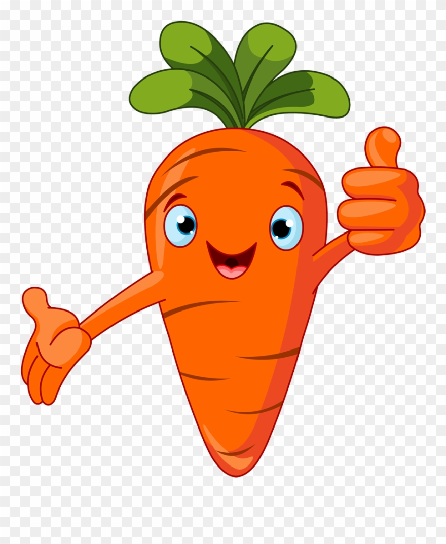 Scary clipart carrot.