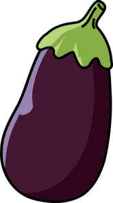 Eggplant clip art.