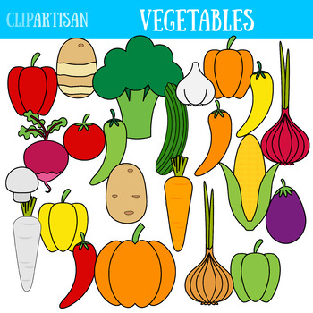 Vegetables Clip Art, Veggies, Healthy Food