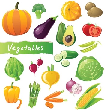 Vegetable free vector.