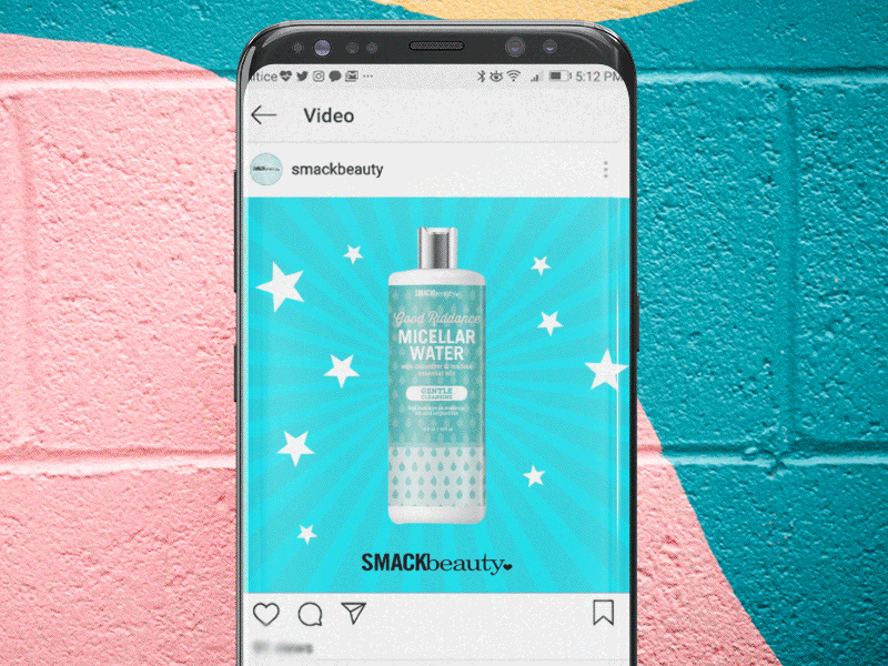 Colorful Social Media Beauty Product Animations by Carlos