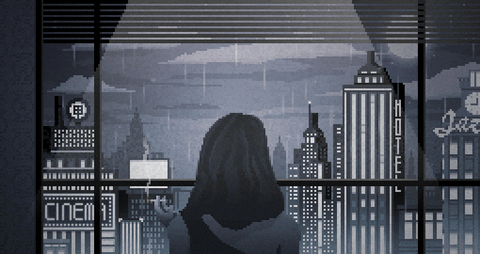 Pixel city gifs.