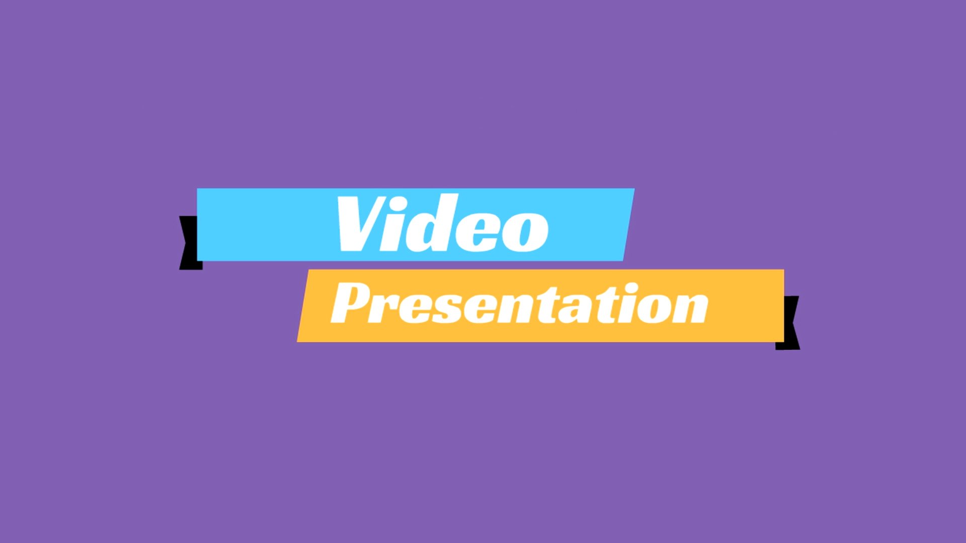 Make a Stunning Video Presentation Online
