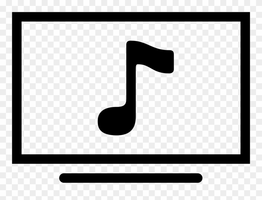 Music Video Icon Clipart