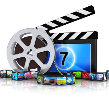 Video production clipart.