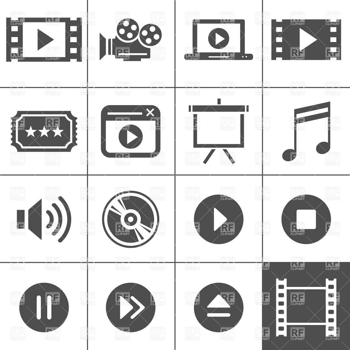 Video Icon Vector