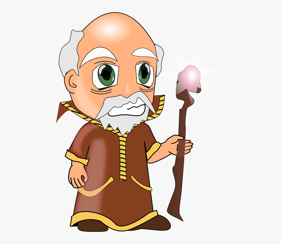 Old man clipart.