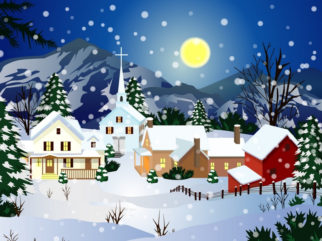 Free Christmas Village Cliparts, Download Free Clip Art