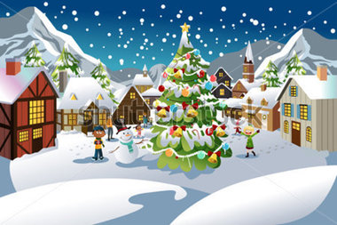 Free Christmas Village Cliparts, Download Free Clip Art