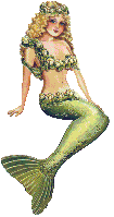 Art Beautiful Vintage Mermaid